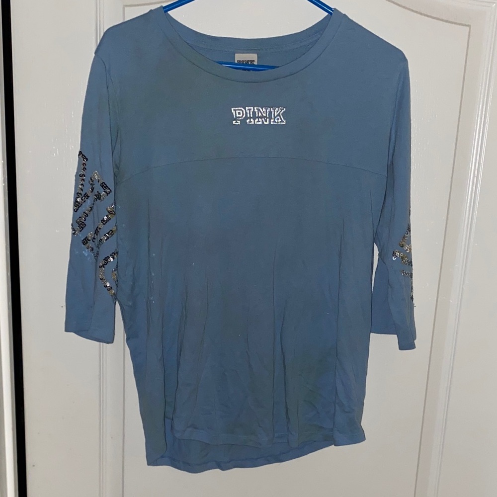 Victoria's Secret Blue Long Sleeve Top
